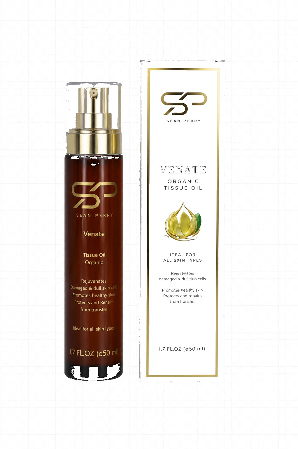 Venate boxed tissue oil combo